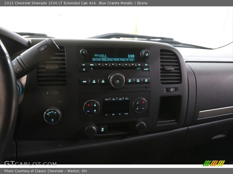 Blue Granite Metallic / Ebony 2013 Chevrolet Silverado 1500 LT Extended Cab 4x4