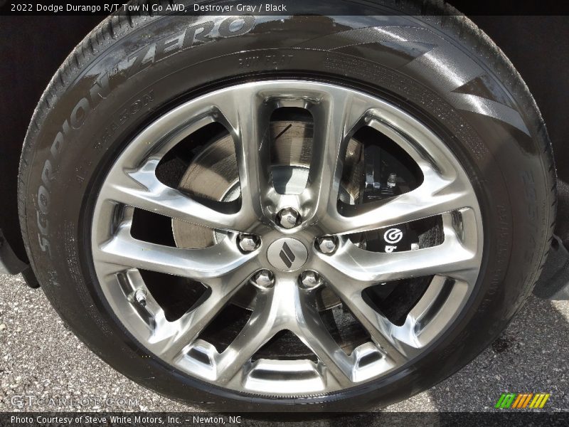 Destroyer Gray / Black 2022 Dodge Durango R/T Tow N Go AWD