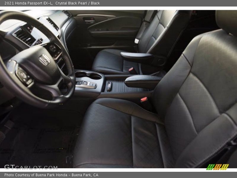 Crystal Black Pearl / Black 2021 Honda Passport EX-L