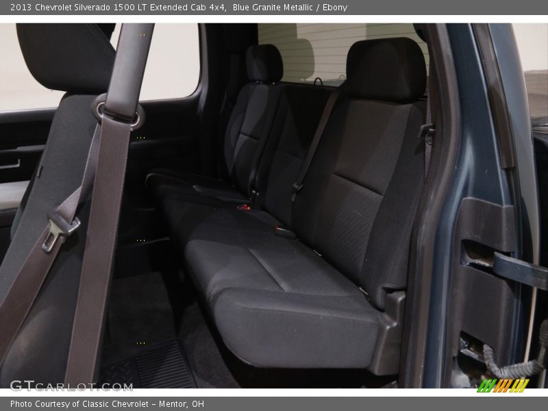 Blue Granite Metallic / Ebony 2013 Chevrolet Silverado 1500 LT Extended Cab 4x4