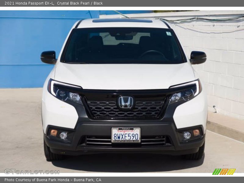 Crystal Black Pearl / Black 2021 Honda Passport EX-L