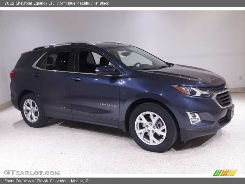 Storm Blue Metallic / Jet Black 2019 Chevrolet Equinox LT