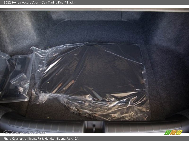 San Marino Red / Black 2022 Honda Accord Sport