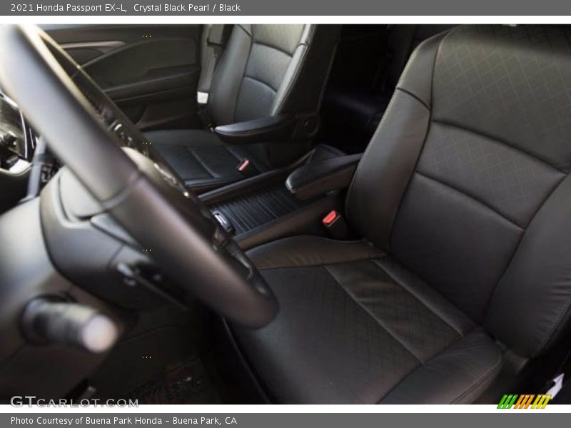 Crystal Black Pearl / Black 2021 Honda Passport EX-L