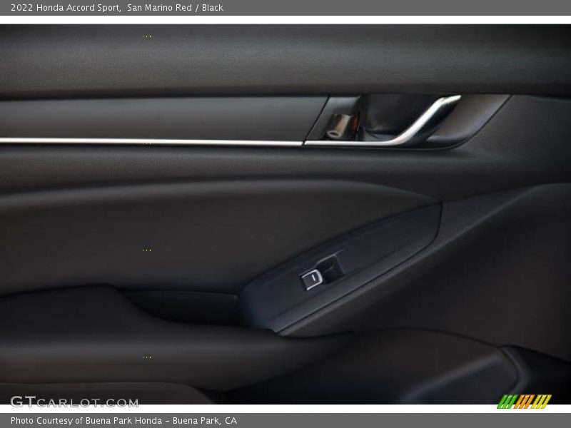 San Marino Red / Black 2022 Honda Accord Sport