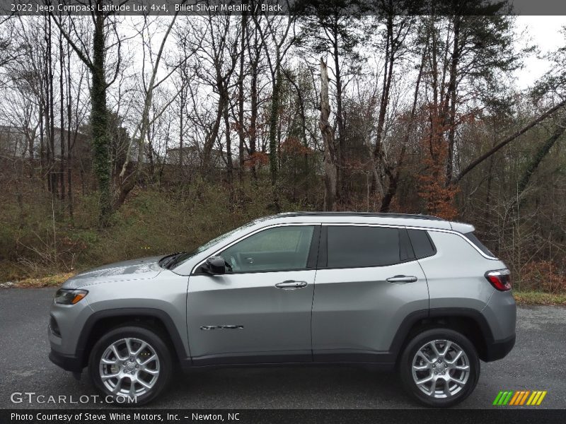 Billet Silver Metallic / Black 2022 Jeep Compass Latitude Lux 4x4