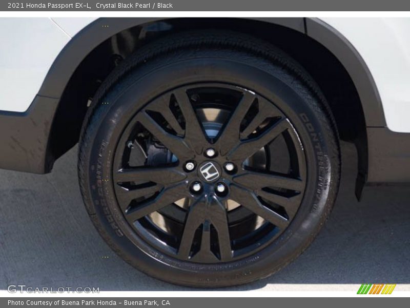 Crystal Black Pearl / Black 2021 Honda Passport EX-L