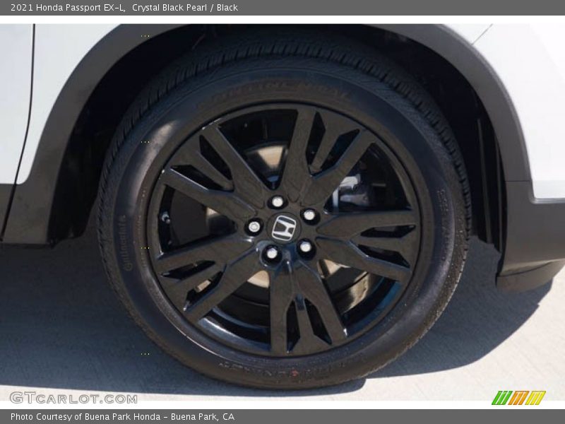 Crystal Black Pearl / Black 2021 Honda Passport EX-L