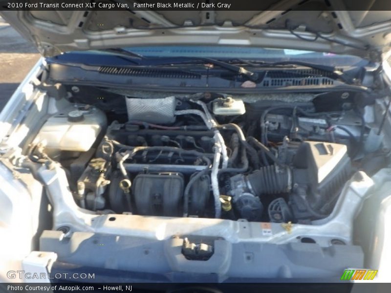Panther Black Metallic / Dark Gray 2010 Ford Transit Connect XLT Cargo Van