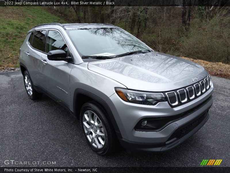 Billet Silver Metallic / Black 2022 Jeep Compass Latitude Lux 4x4