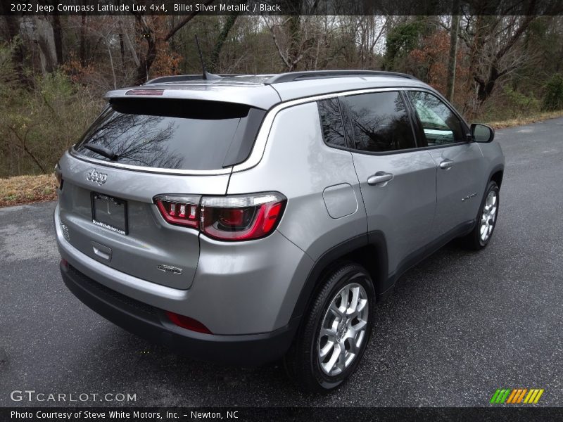 Billet Silver Metallic / Black 2022 Jeep Compass Latitude Lux 4x4