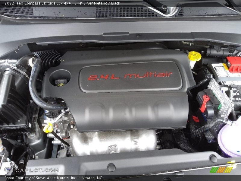 Billet Silver Metallic / Black 2022 Jeep Compass Latitude Lux 4x4