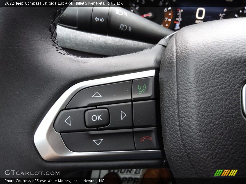 Billet Silver Metallic / Black 2022 Jeep Compass Latitude Lux 4x4