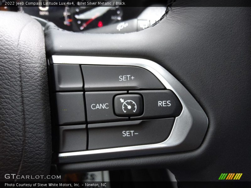 Billet Silver Metallic / Black 2022 Jeep Compass Latitude Lux 4x4