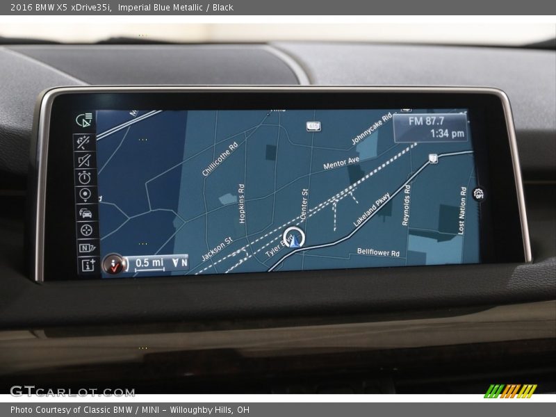 Navigation of 2016 X5 xDrive35i