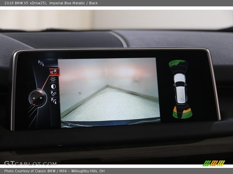 Imperial Blue Metallic / Black 2016 BMW X5 xDrive35i
