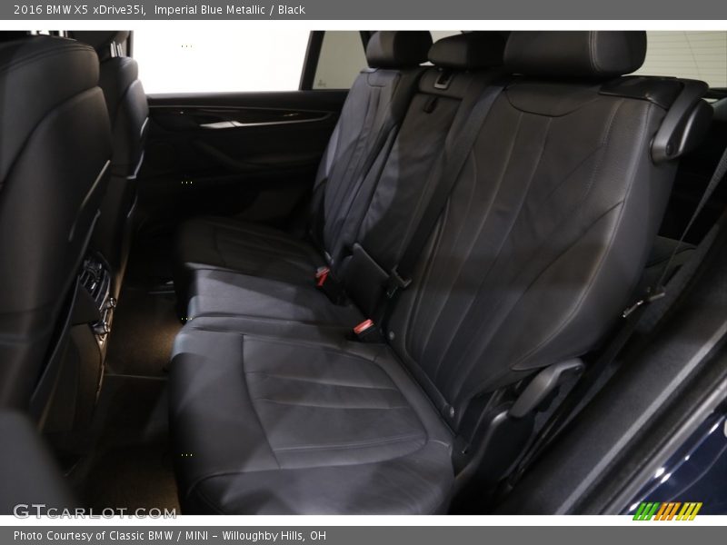 Imperial Blue Metallic / Black 2016 BMW X5 xDrive35i