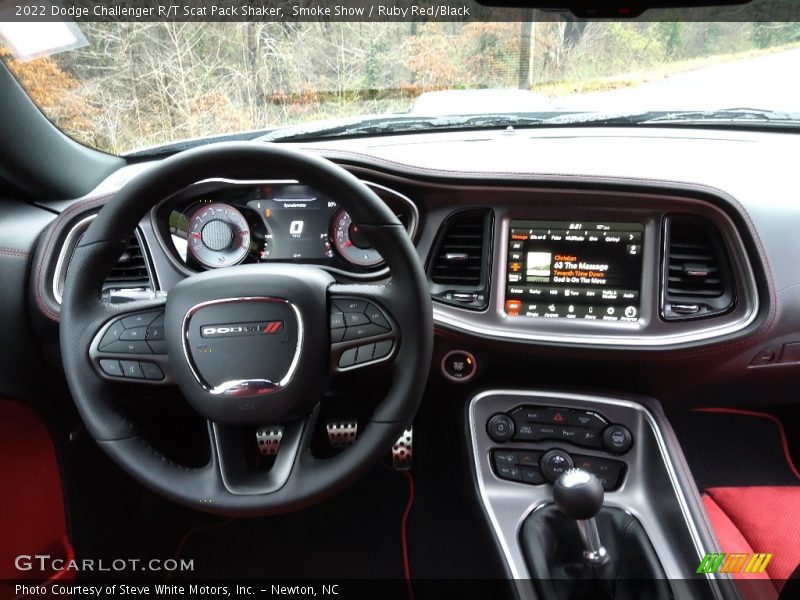 Dashboard of 2022 Challenger R/T Scat Pack Shaker