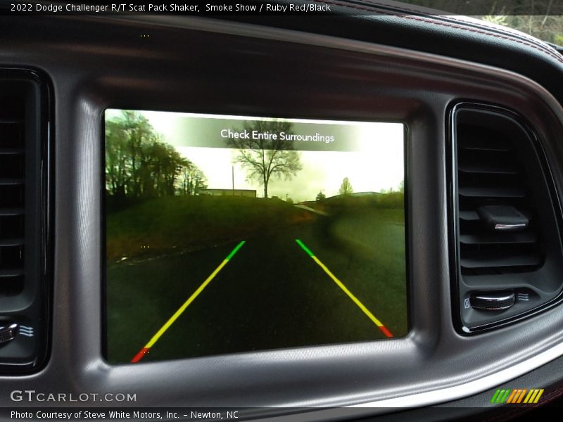Smoke Show / Ruby Red/Black 2022 Dodge Challenger R/T Scat Pack Shaker