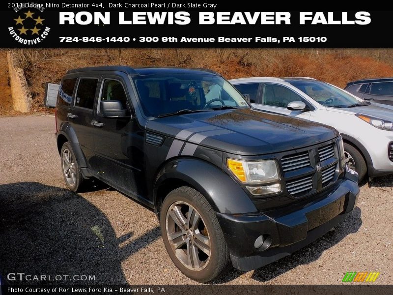 Dark Charcoal Pearl / Dark Slate Gray 2011 Dodge Nitro Detonator 4x4