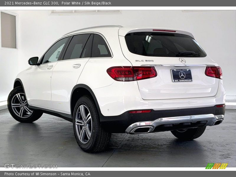 Polar White / Silk Beige/Black 2021 Mercedes-Benz GLC 300