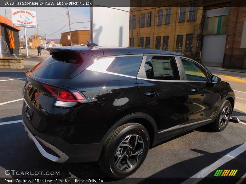 Ebony Black / Black 2023 Kia Sportage LX AWD