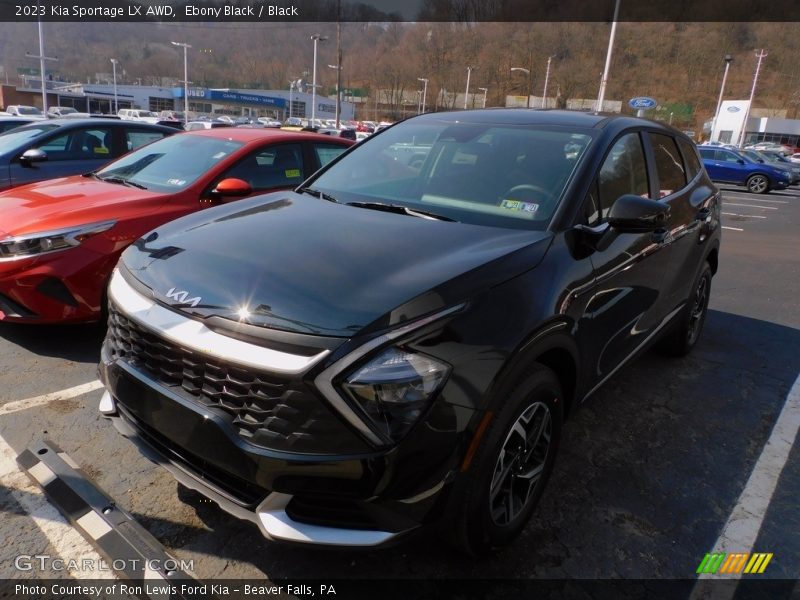 Ebony Black / Black 2023 Kia Sportage LX AWD