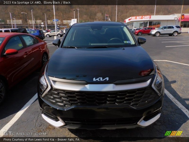 Ebony Black / Black 2023 Kia Sportage LX AWD