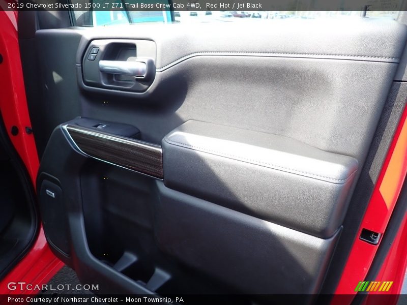 Red Hot / Jet Black 2019 Chevrolet Silverado 1500 LT Z71 Trail Boss Crew Cab 4WD