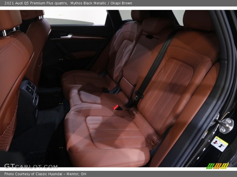 Mythos Black Metallic / Okapi Brown 2021 Audi Q5 Premium Plus quattro