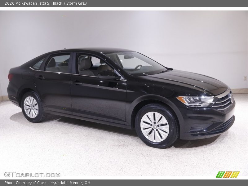 Black / Storm Gray 2020 Volkswagen Jetta S