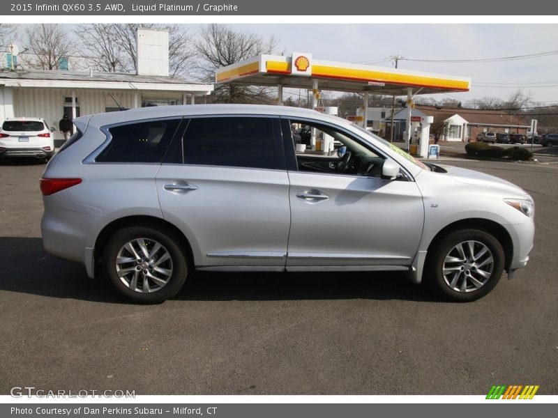 Liquid Platinum / Graphite 2015 Infiniti QX60 3.5 AWD