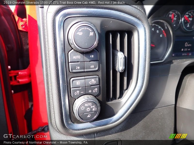 Red Hot / Jet Black 2019 Chevrolet Silverado 1500 LT Z71 Trail Boss Crew Cab 4WD