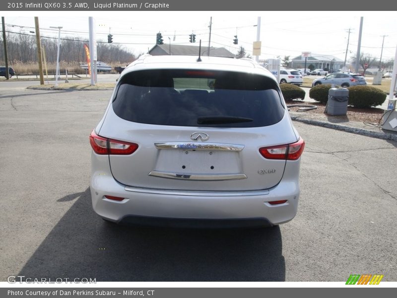 Liquid Platinum / Graphite 2015 Infiniti QX60 3.5 AWD