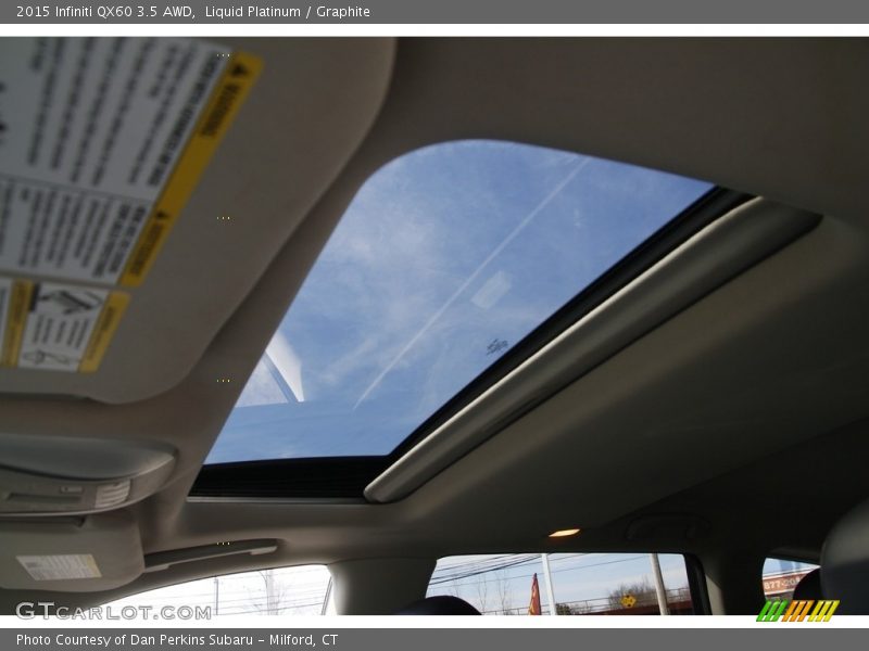 Liquid Platinum / Graphite 2015 Infiniti QX60 3.5 AWD