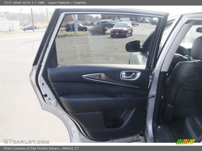 Liquid Platinum / Graphite 2015 Infiniti QX60 3.5 AWD
