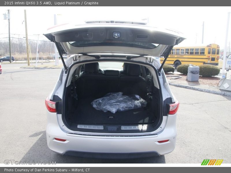 Liquid Platinum / Graphite 2015 Infiniti QX60 3.5 AWD