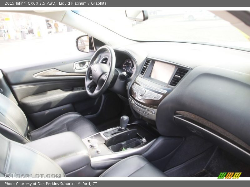 Liquid Platinum / Graphite 2015 Infiniti QX60 3.5 AWD