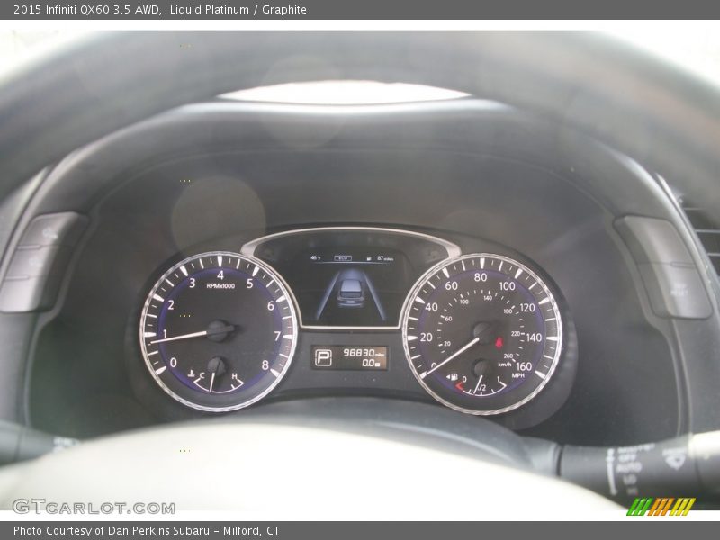 Liquid Platinum / Graphite 2015 Infiniti QX60 3.5 AWD