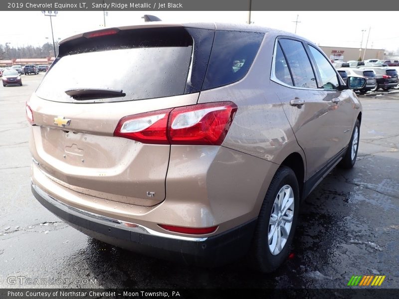 Sandy Ridge Metallic / Jet Black 2019 Chevrolet Equinox LT