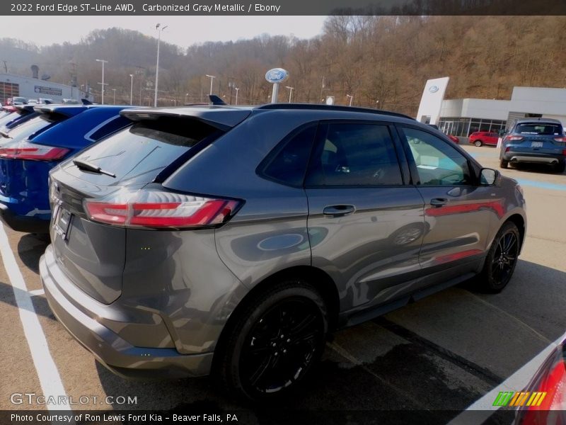 Carbonized Gray Metallic / Ebony 2022 Ford Edge ST-Line AWD