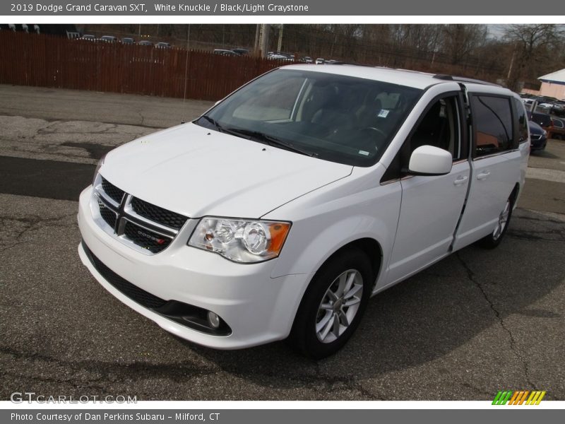 White Knuckle / Black/Light Graystone 2019 Dodge Grand Caravan SXT
