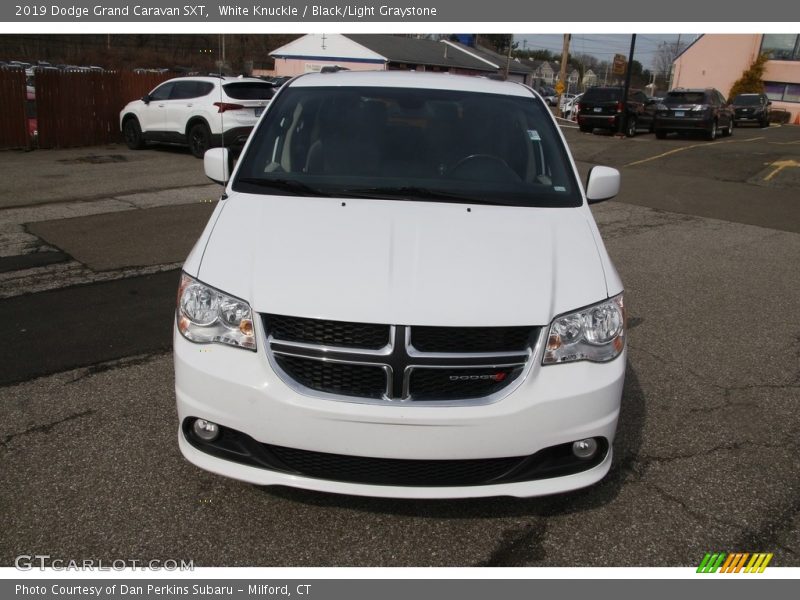 White Knuckle / Black/Light Graystone 2019 Dodge Grand Caravan SXT