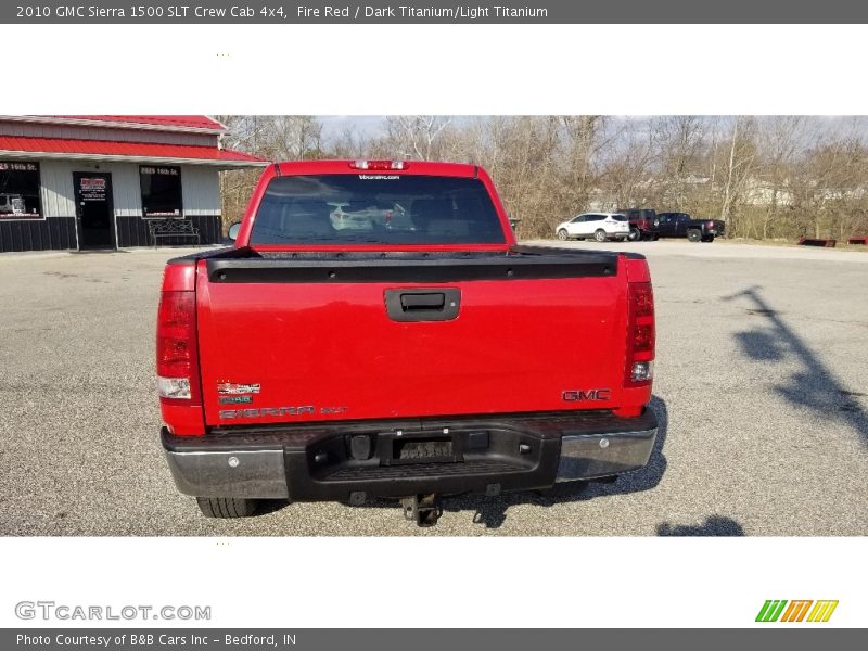 Fire Red / Dark Titanium/Light Titanium 2010 GMC Sierra 1500 SLT Crew Cab 4x4
