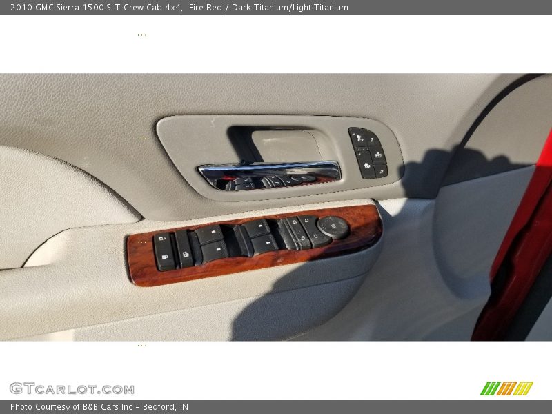 Fire Red / Dark Titanium/Light Titanium 2010 GMC Sierra 1500 SLT Crew Cab 4x4