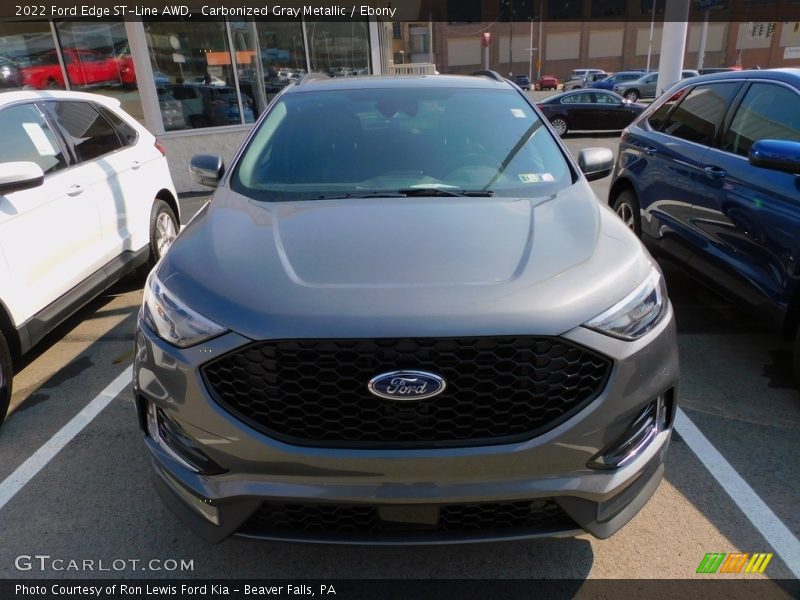 Carbonized Gray Metallic / Ebony 2022 Ford Edge ST-Line AWD
