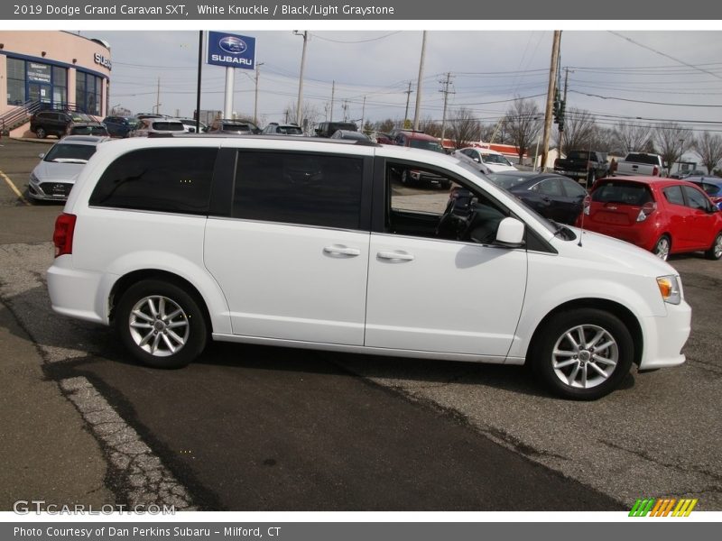 White Knuckle / Black/Light Graystone 2019 Dodge Grand Caravan SXT
