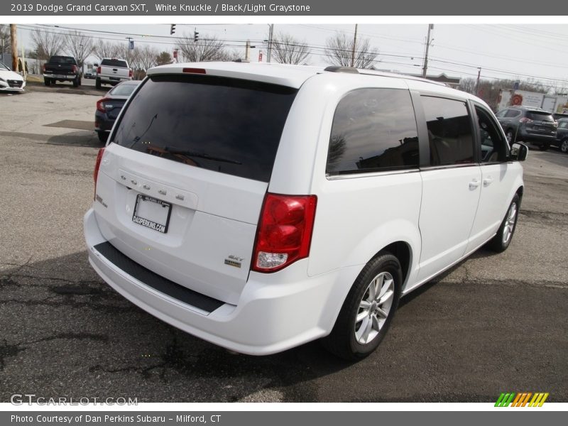 White Knuckle / Black/Light Graystone 2019 Dodge Grand Caravan SXT