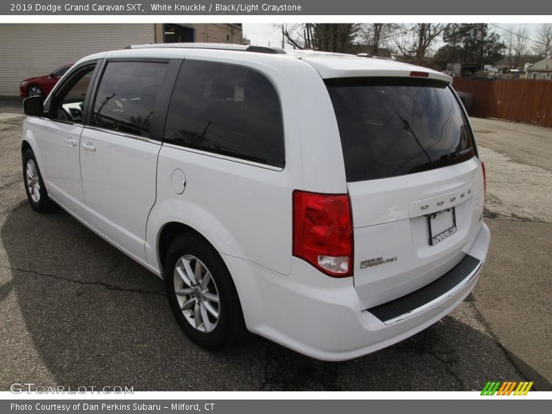 White Knuckle / Black/Light Graystone 2019 Dodge Grand Caravan SXT