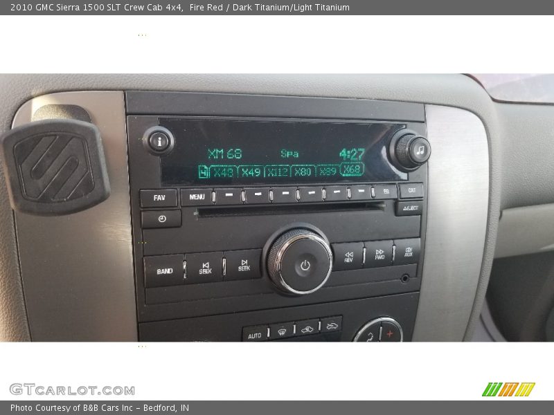 Fire Red / Dark Titanium/Light Titanium 2010 GMC Sierra 1500 SLT Crew Cab 4x4